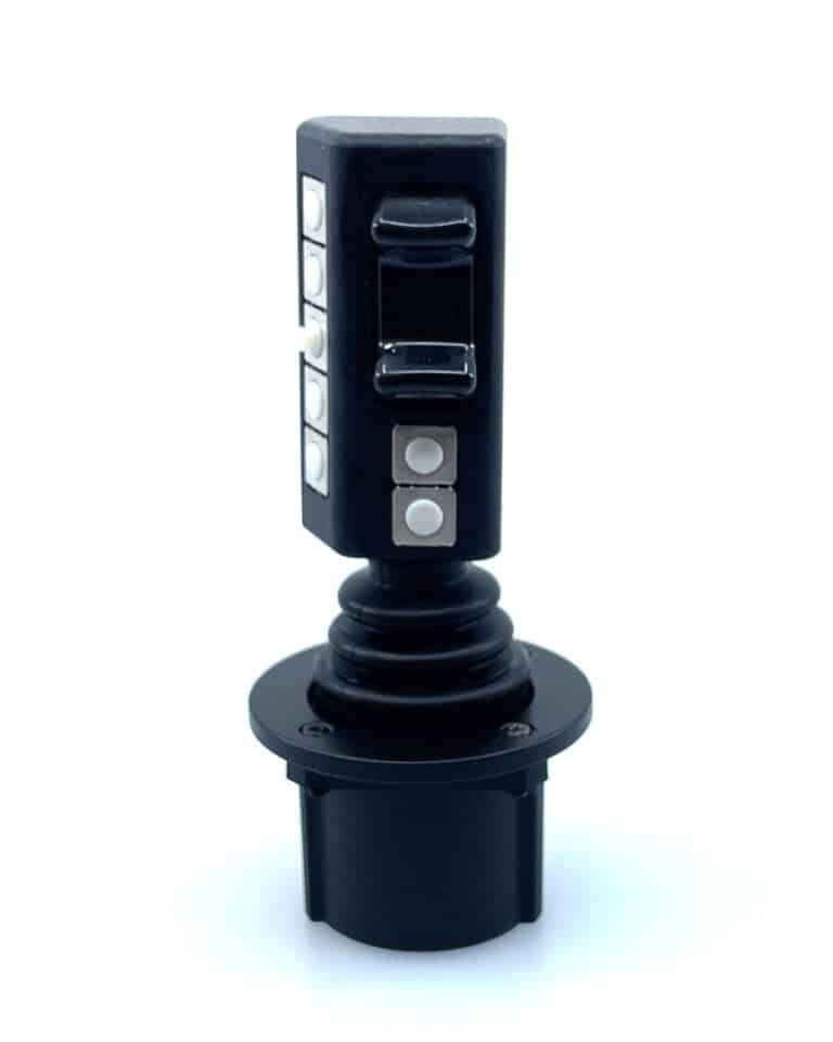 Gecko R1 (former G13) grip option for Caldaro industrial joystick C15