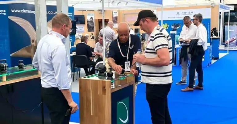 Caldaro's booth at Seawork Marina Civils 2022