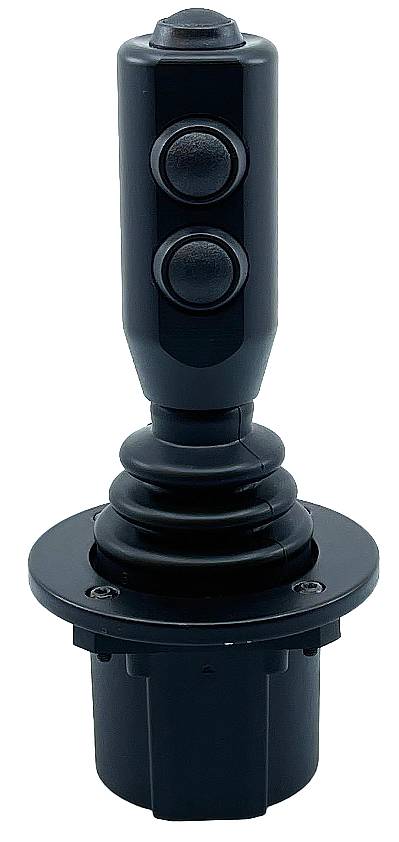 Gecko A3 (former G5) grip option for Caldaro industrial joystick C15 and C17