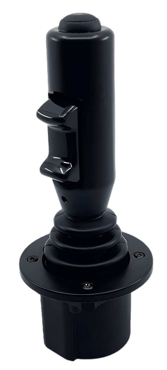 Gecko R1LED (former G8) grip option for Caldaro industrial joystick C15 and C17