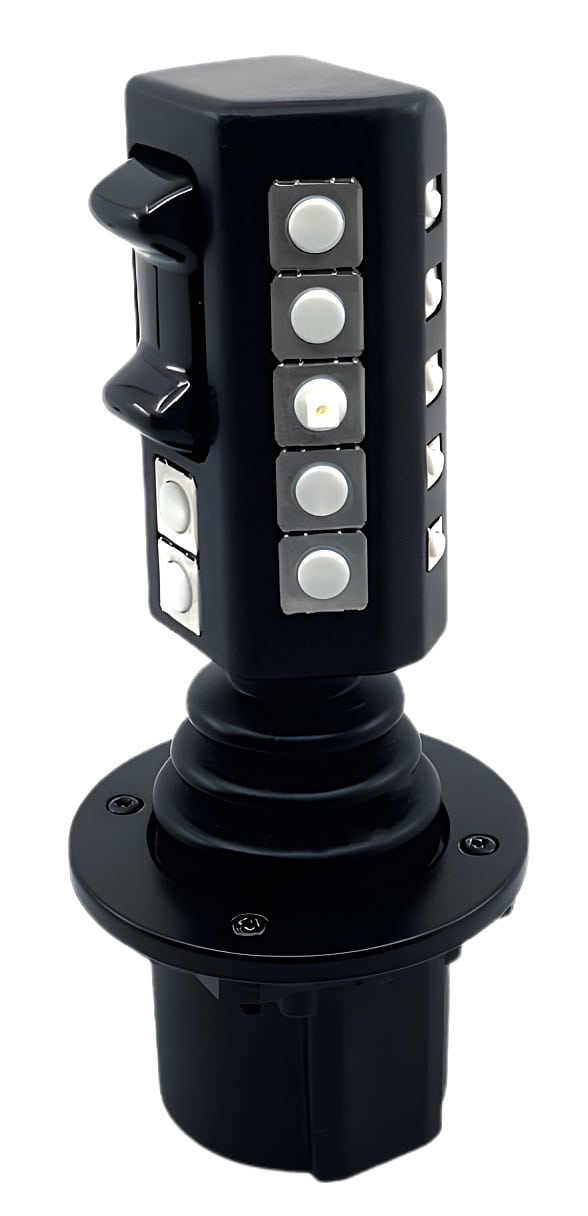 Gecko R12 (former G13) grip option for Caldaro industrial joystick C15 and C17