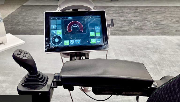 Tenstar simulator close up Conexpo Las Vegas 2026